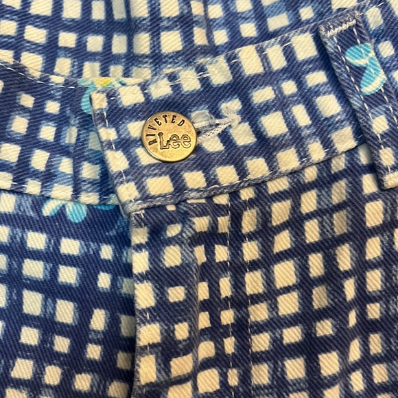 Vintage patterned Lee cotton shorts - Picture 5 of 10